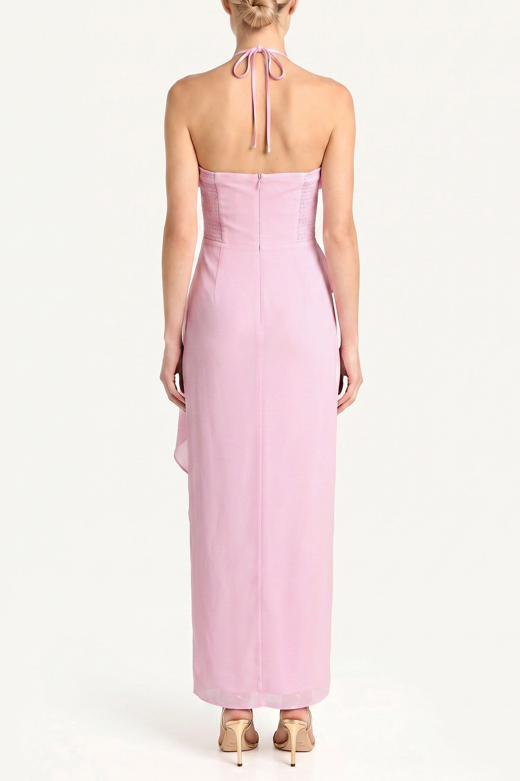 Alessandra Maxi Dress in Chiffon view 3