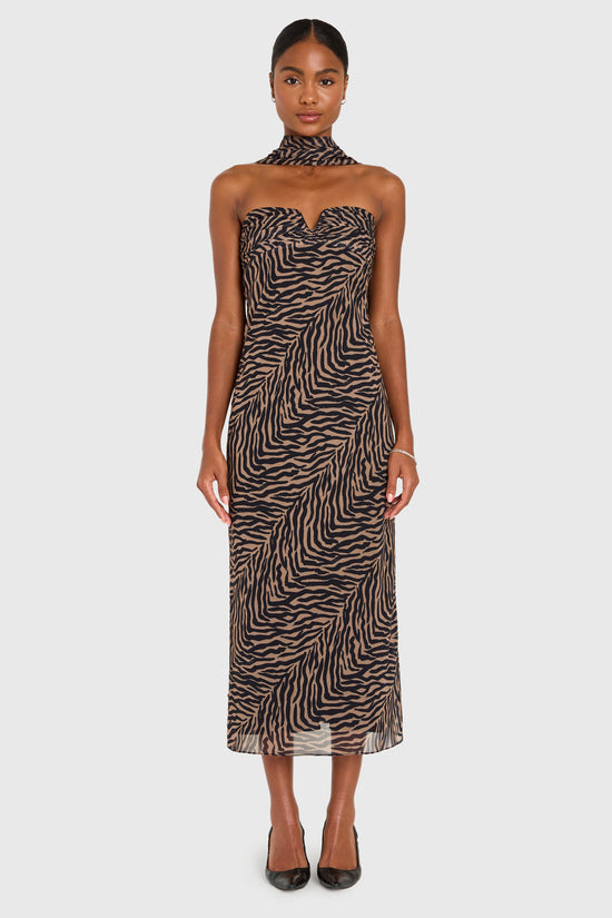 amanda uprichard dresses Marshall Mini Dress in Metallic Silver paced Manhattan lifestyle Amanda Uprichard Rainier Cowl Halter