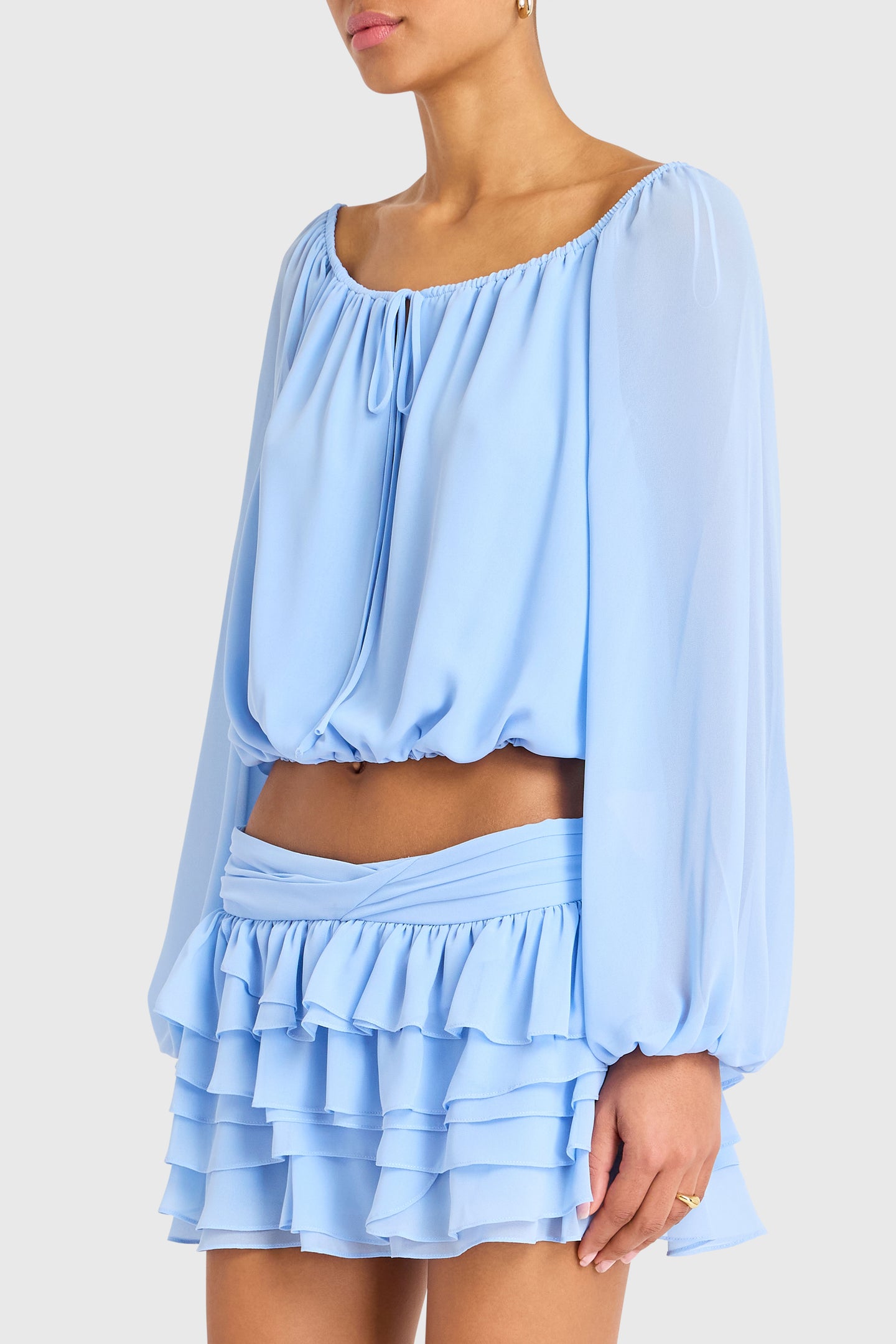 Amanda Uprichard Dallas Top in Blue