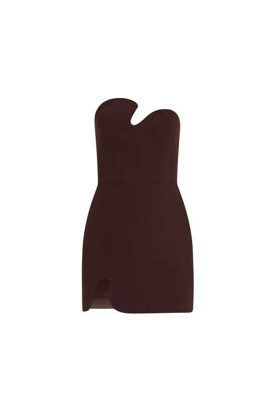 Strapless Puzzle Mini Dress view 1
