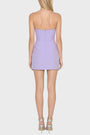 Strapless Puzzle Mini Dress View 3