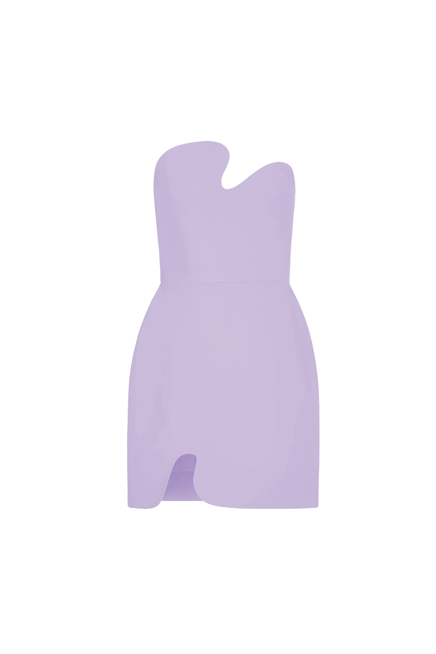 Strapless Puzzle Mini Dress View 4