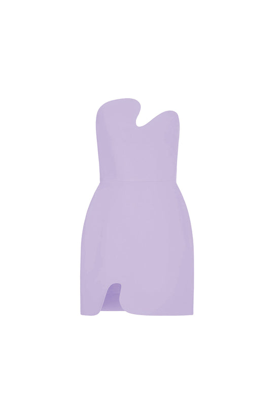 Strapless Puzzle Mini Dress view 1