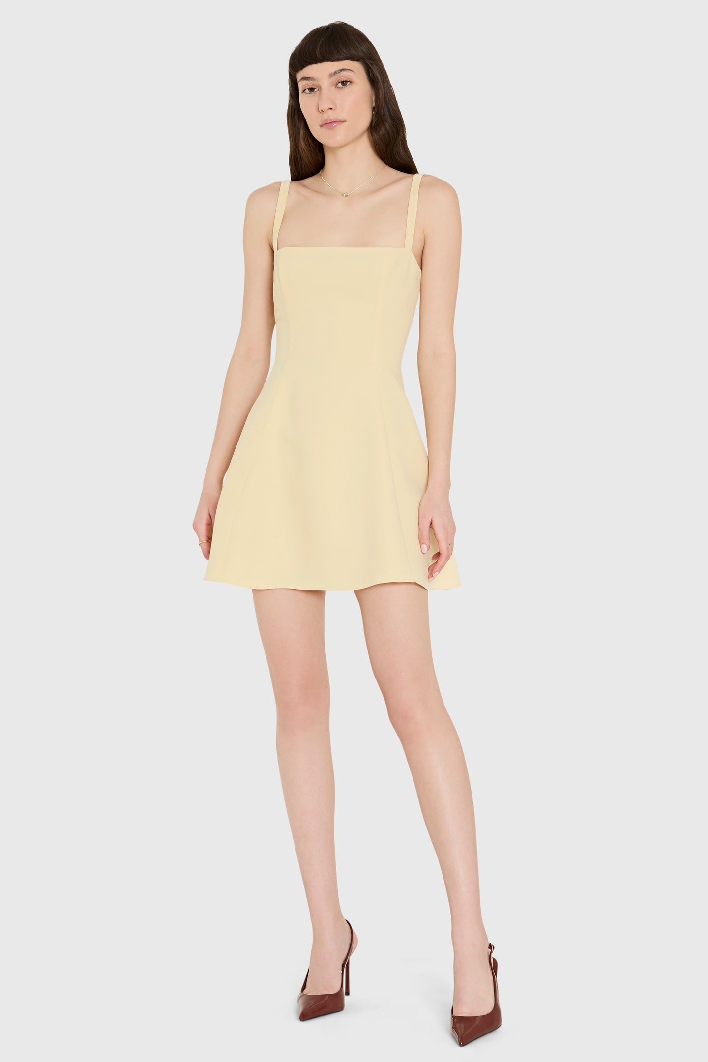 amanda uprichard short dress Ace Mini Dress