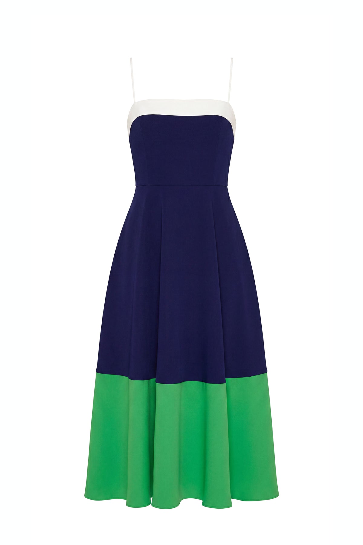 navy blue and green dress Tammy Midi in | Women's Colorblock Midi Dress Hand wash cold About Calvin Klein Tulip Sleeve fabric:cotton Size:l