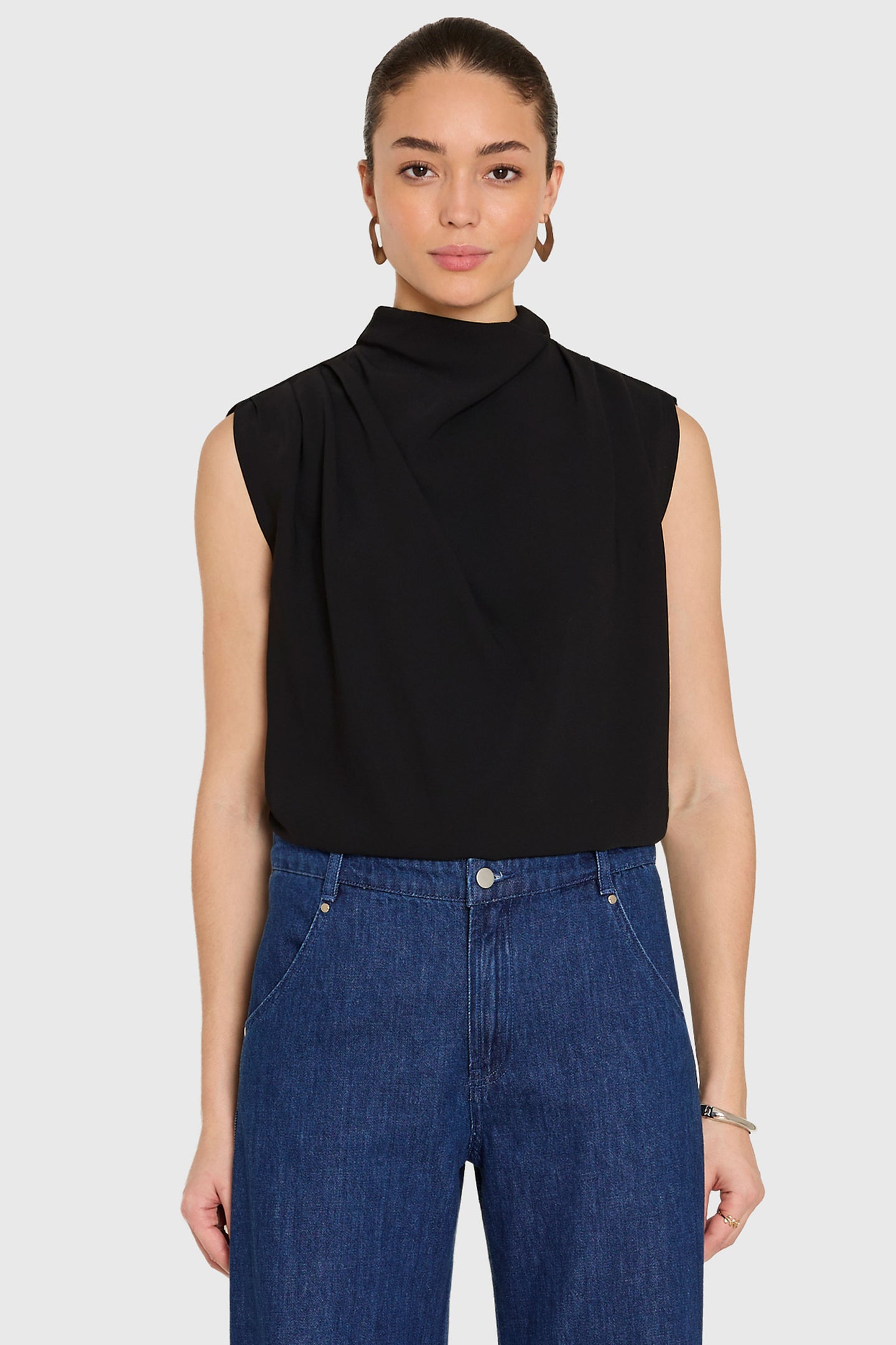 Sleeveless Fabienne Top View 1