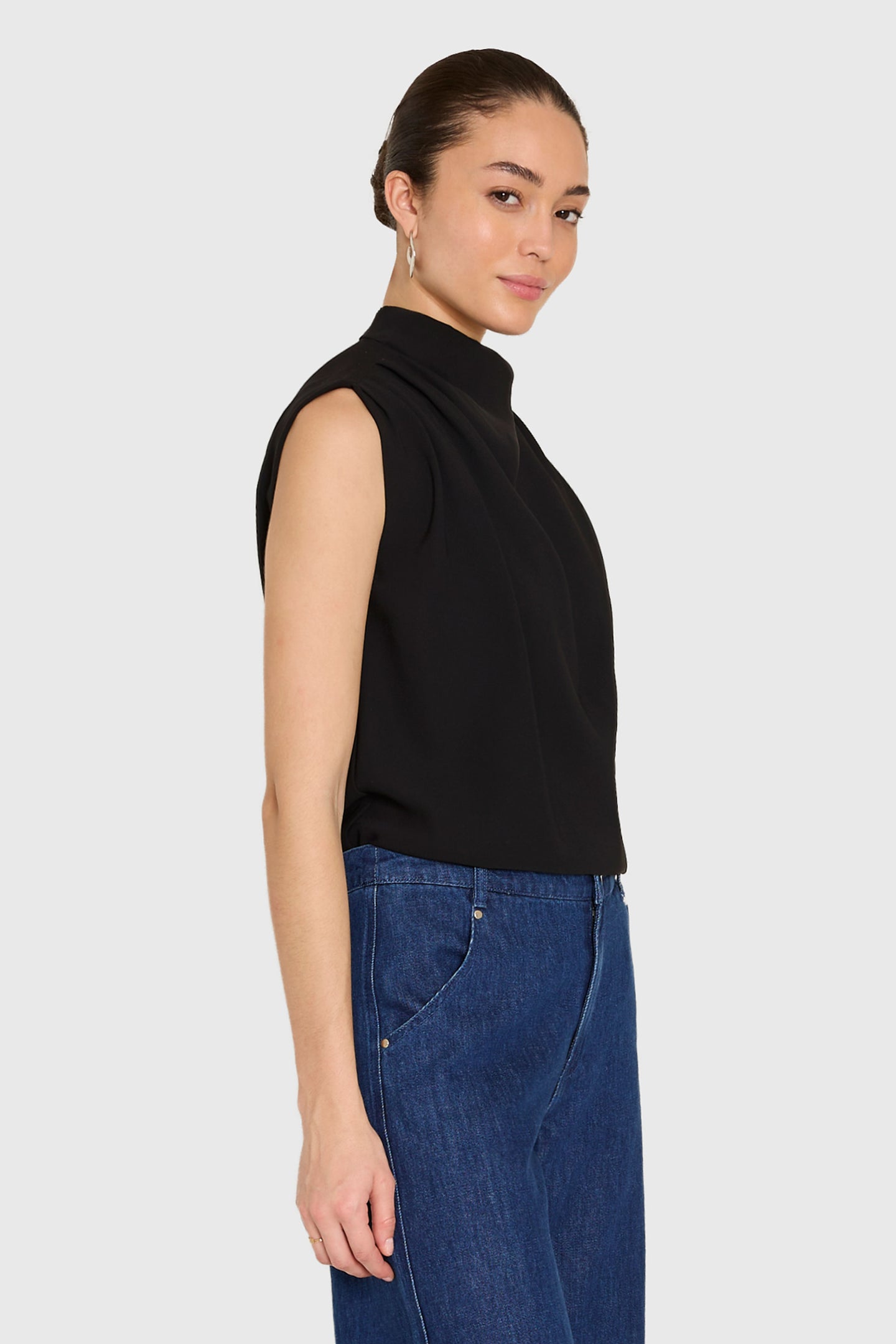 Sleeveless Fabienne Top View 2