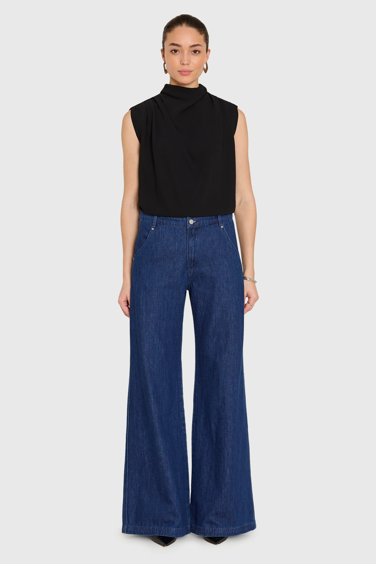 Sleeveless Fabienne Top View 5