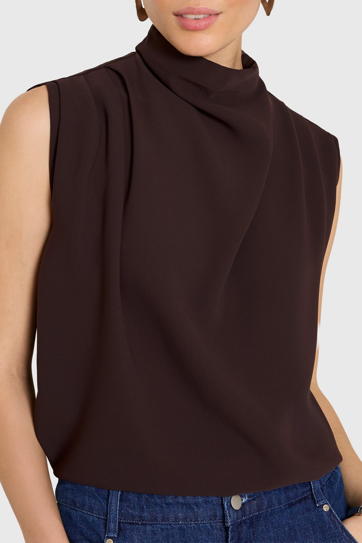 Sleeveless Fabienne Top View 4