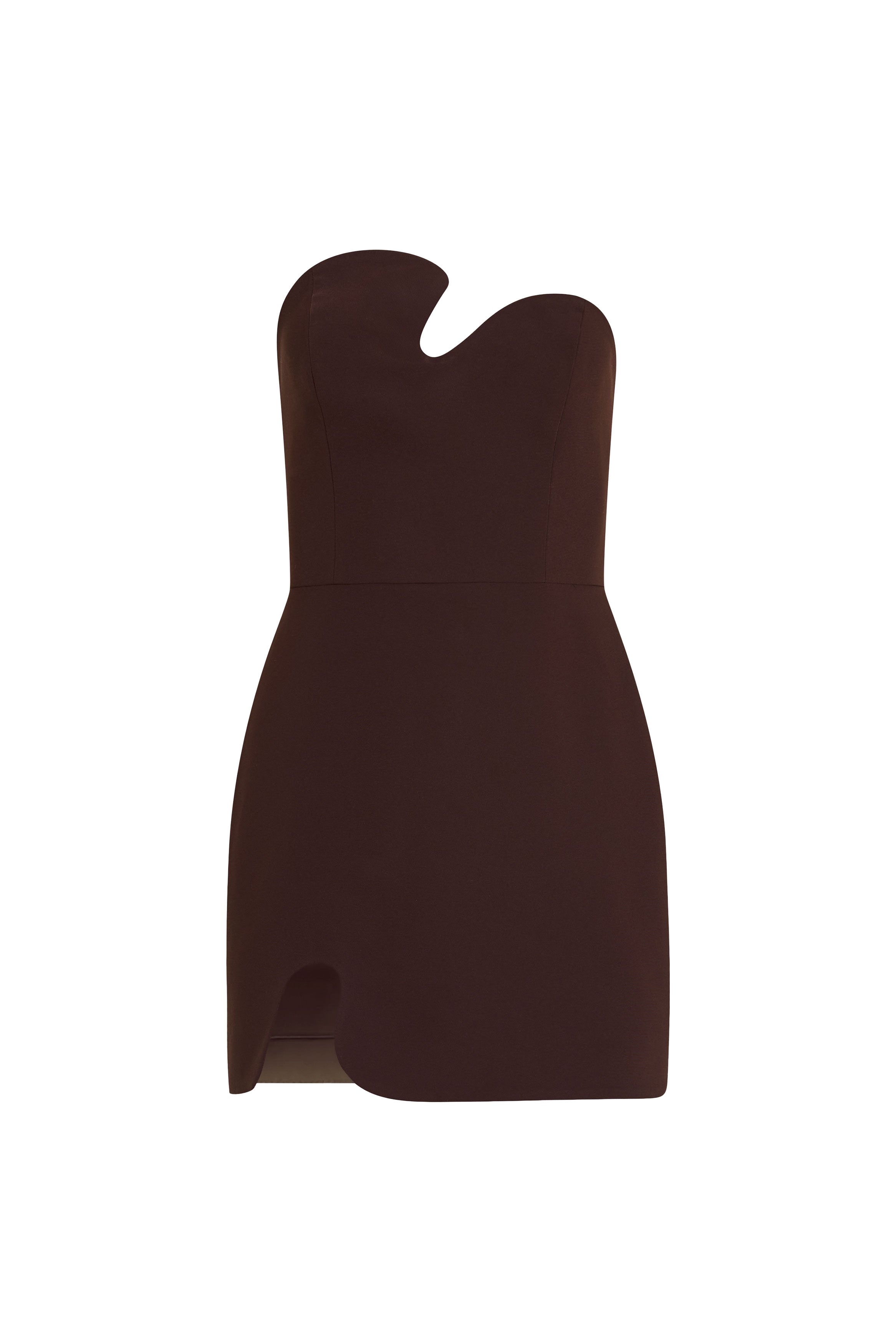 Strapless Puzzle Mini Dress