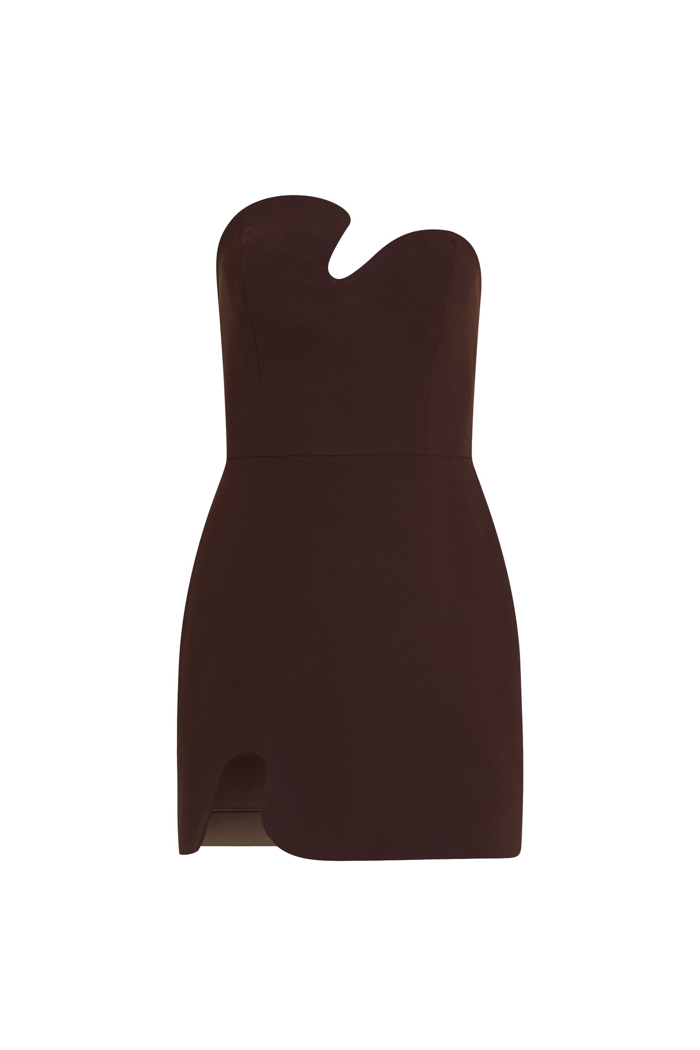 Strapless Puzzle Mini Dress View 5