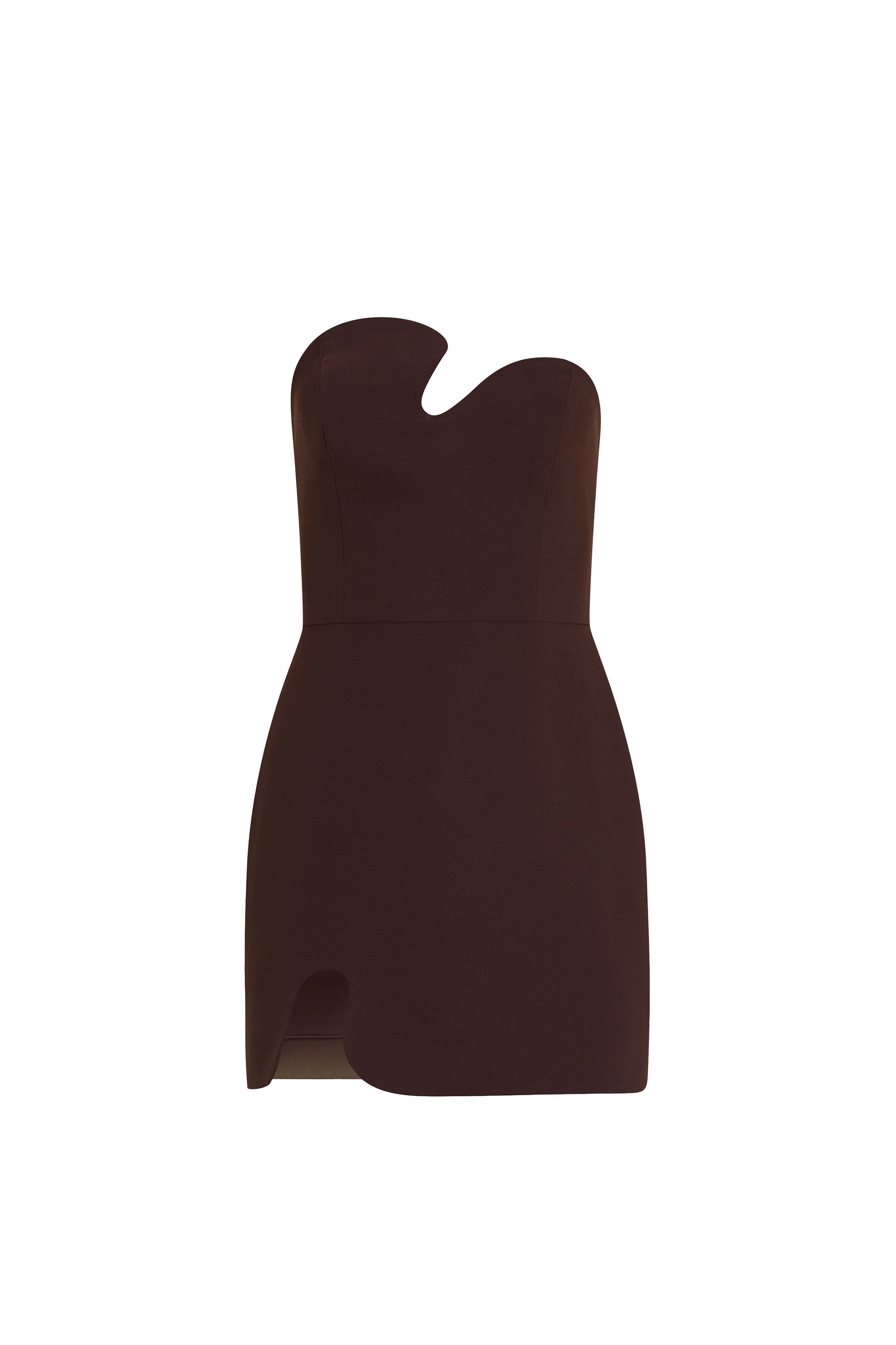 Strapless Puzzle Mini Dress