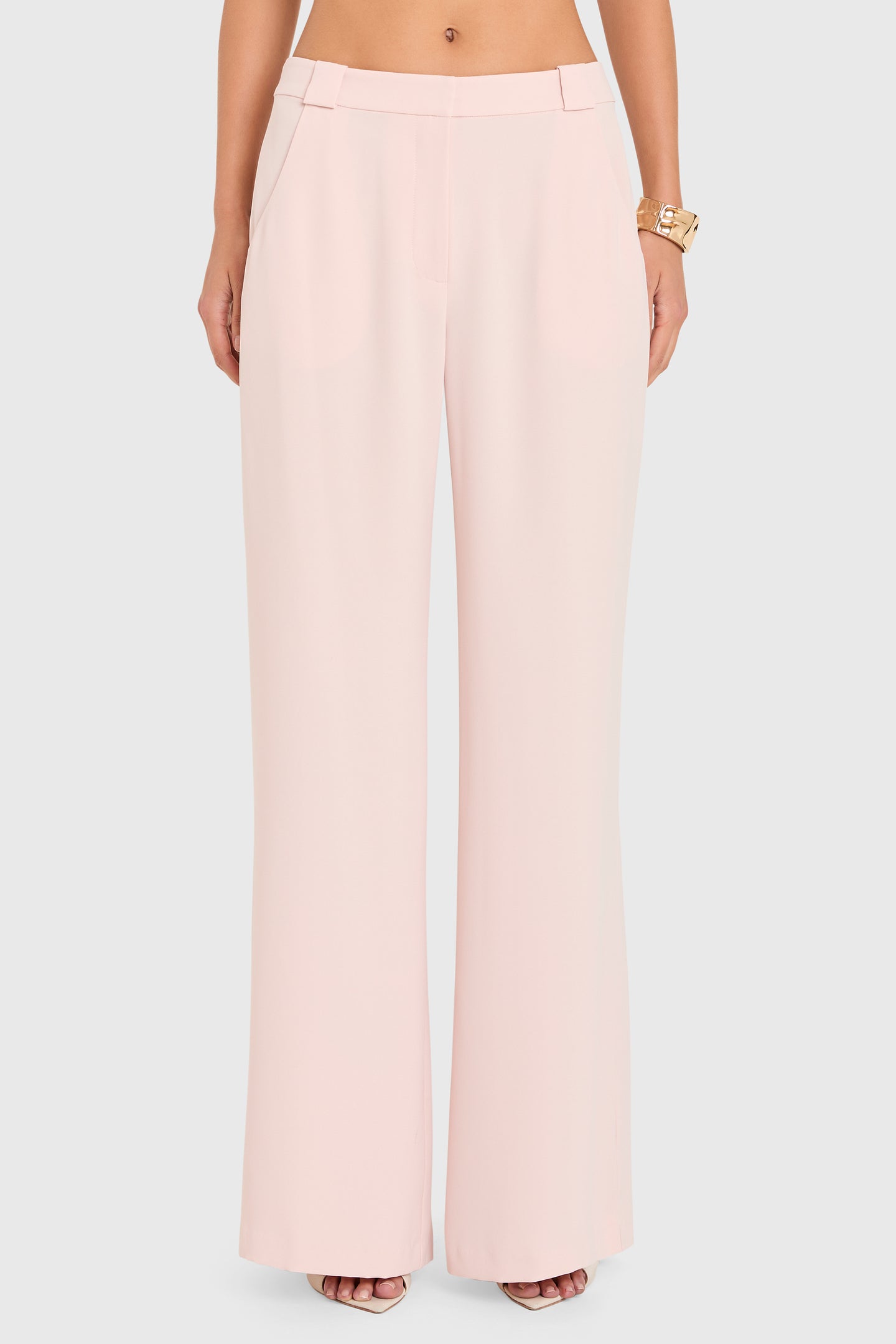 Saddler Pants in Mochi | Wide-Leg Dress Pants - Amanda Uprichard Saddler Pants in Mochi | Wide-Leg Dress Pants - Amanda Uprichard