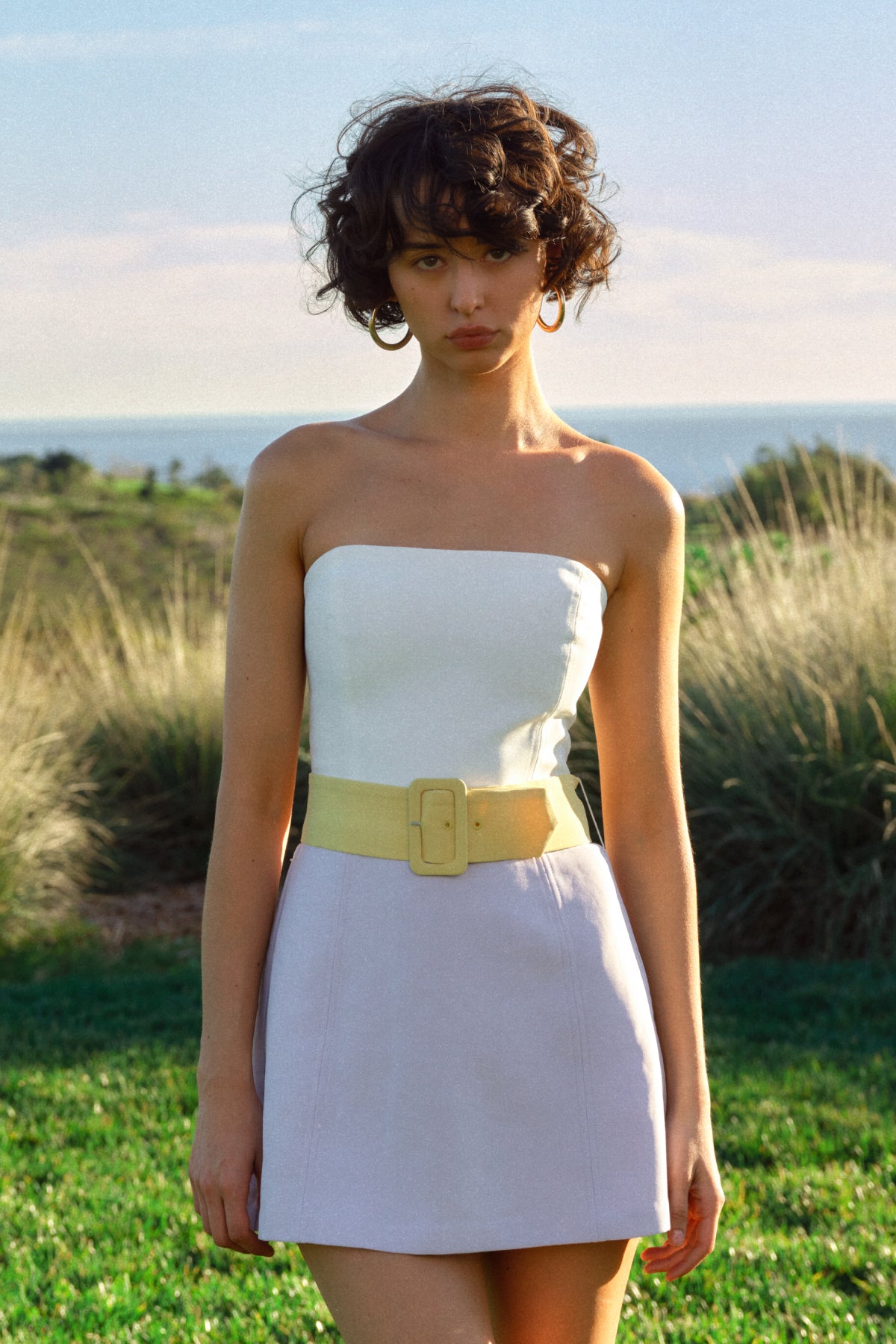amanda uprichard fae dress blue Amanda Uprichard x Revolve Fae Dress powder blue by Amanda Uprichard