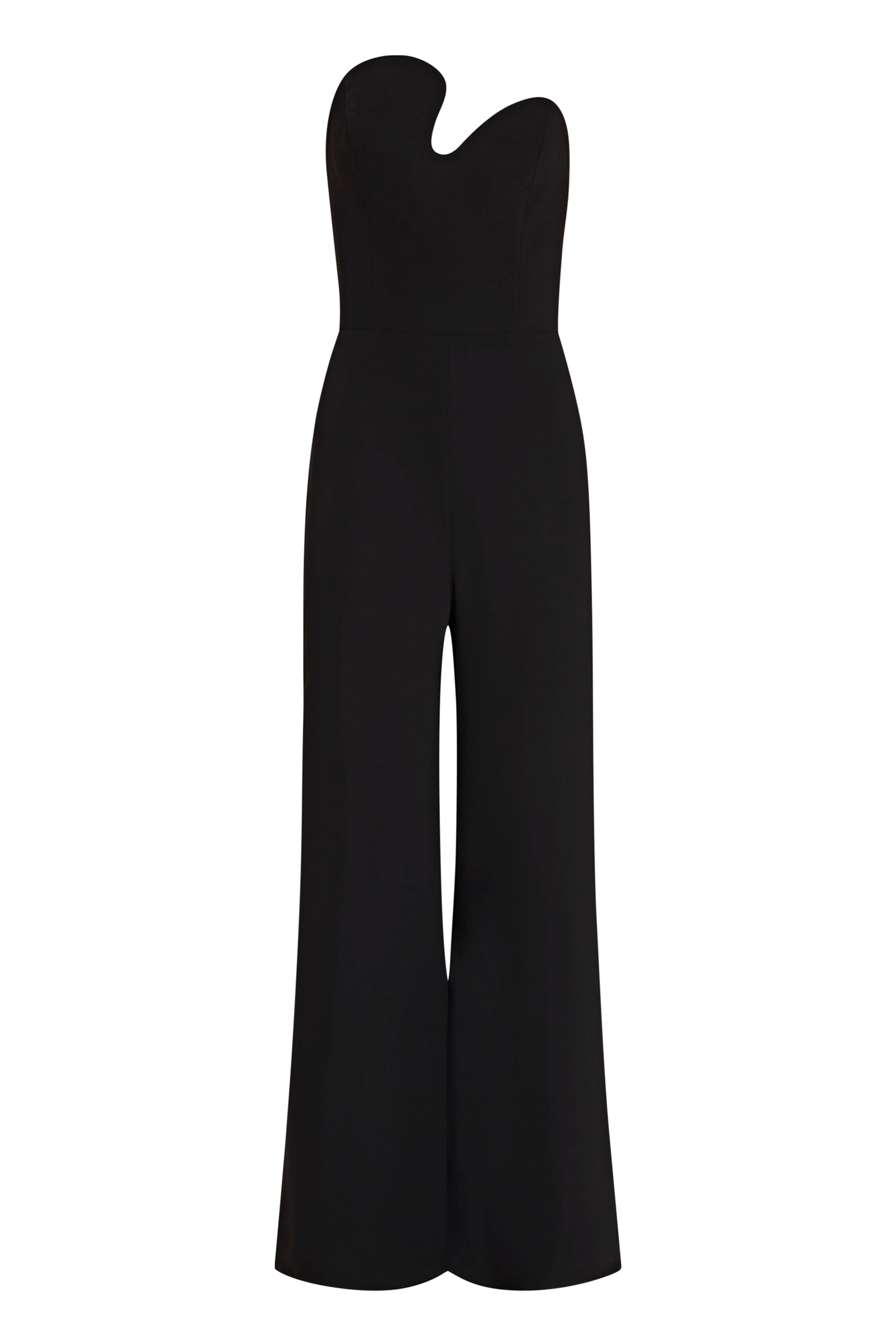 Strapless Puzzle Jumpsuit