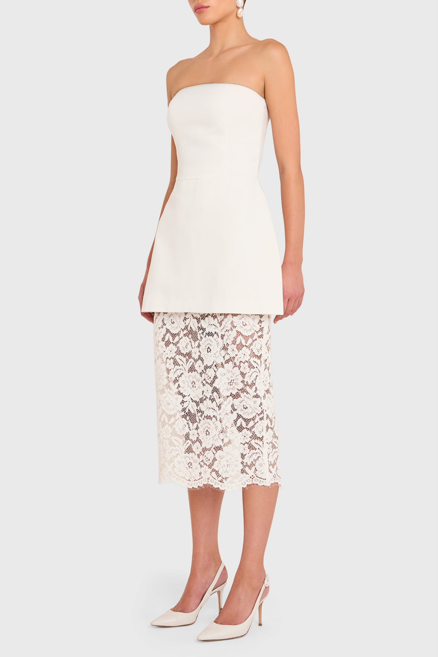 Jada Dress in Ivory | Women's Party Cocktail Dress