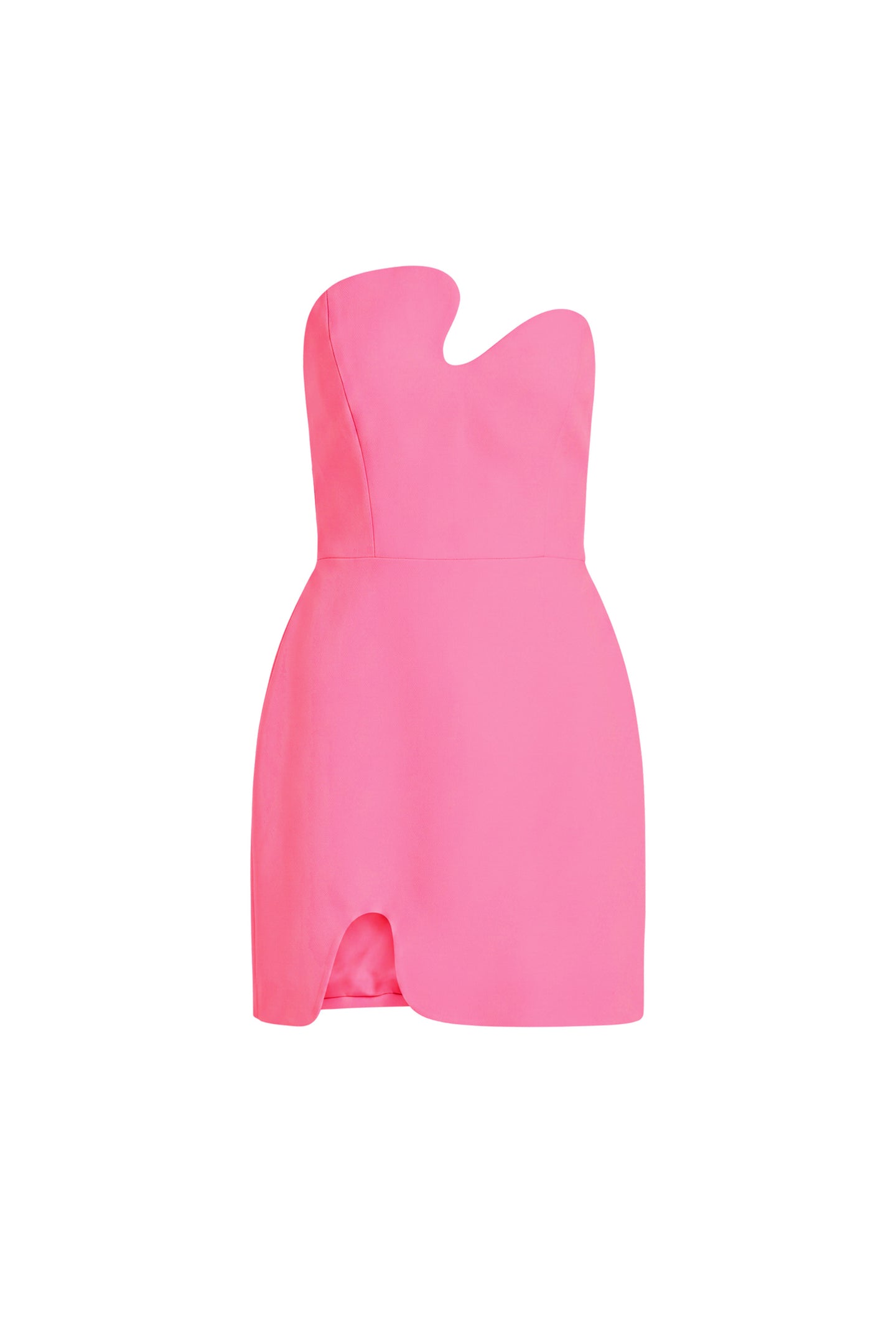 Strapless Puzzle Mini Dress
