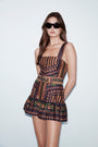 Lena Skort Romper in Joni View 5