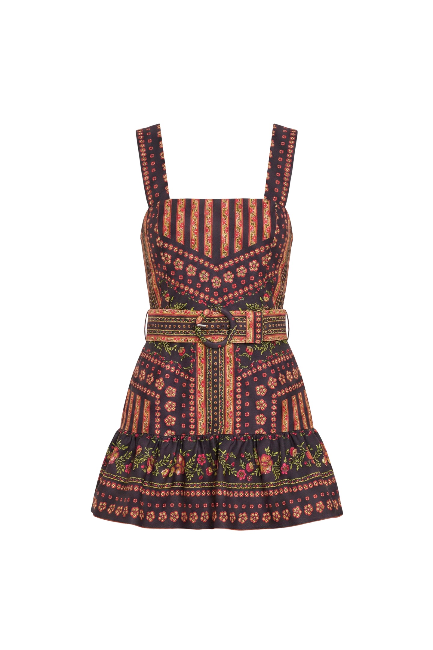 Amanda Uprichard Lena Skort Romper in Joni - shown on invisible mannequin