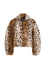 Como Bomber Jacket in Leopard View 6