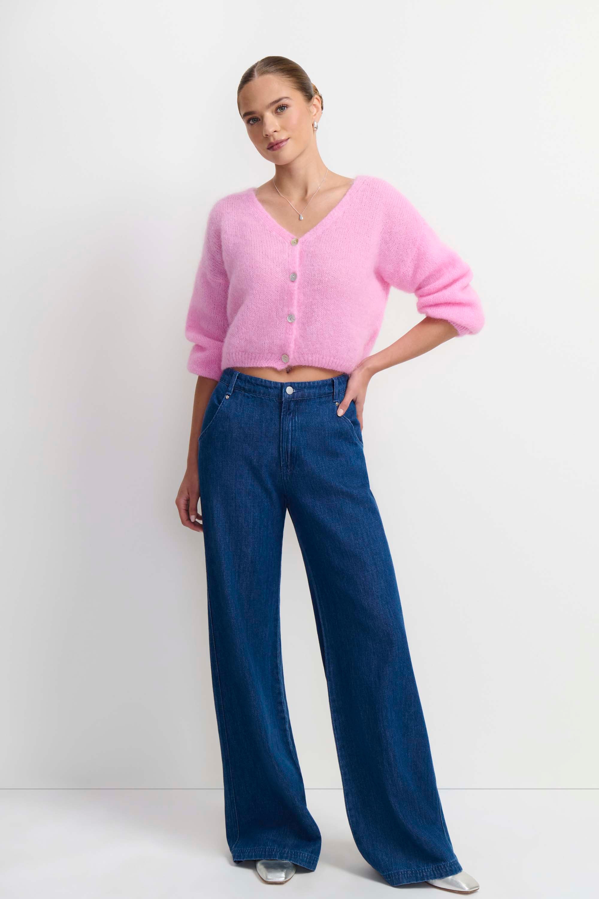 Cornelia Cropped Cardigan view 4