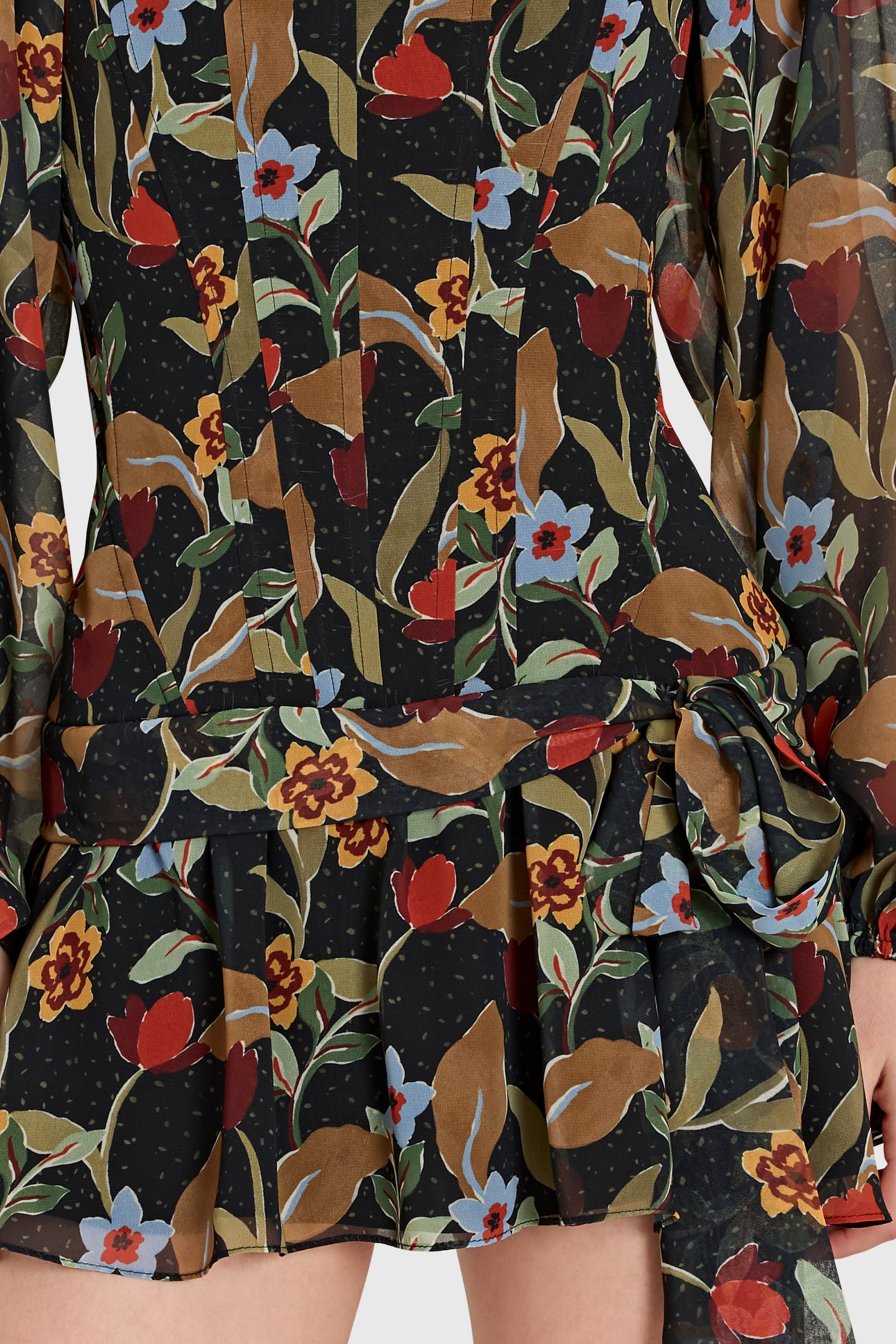 Amanda Uprichard Bonito Romper in Lou - detail view