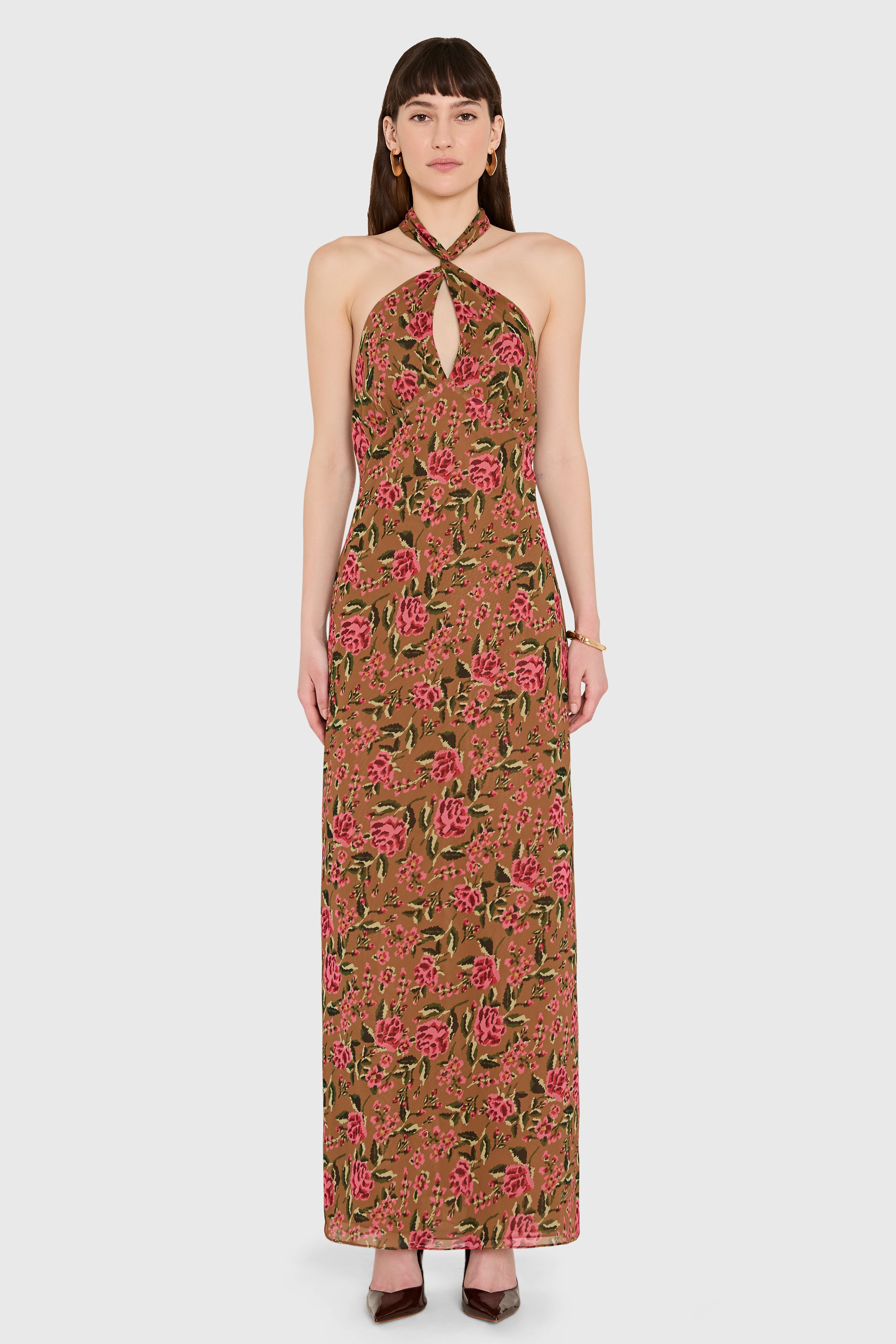 Samara Maxi Dress in Evening Rose view 1