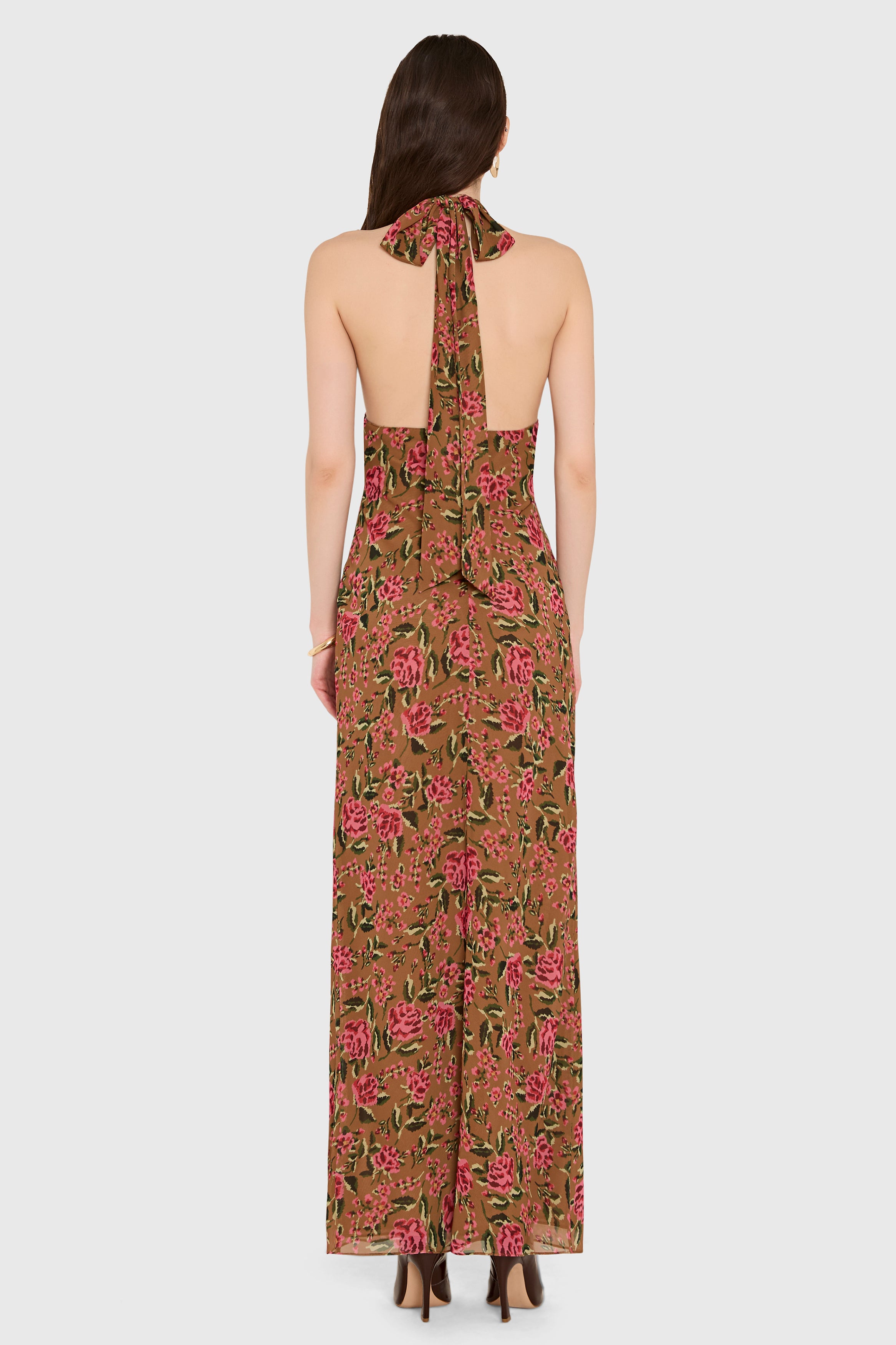 Samara Maxi Dress in Evening Rose view 3