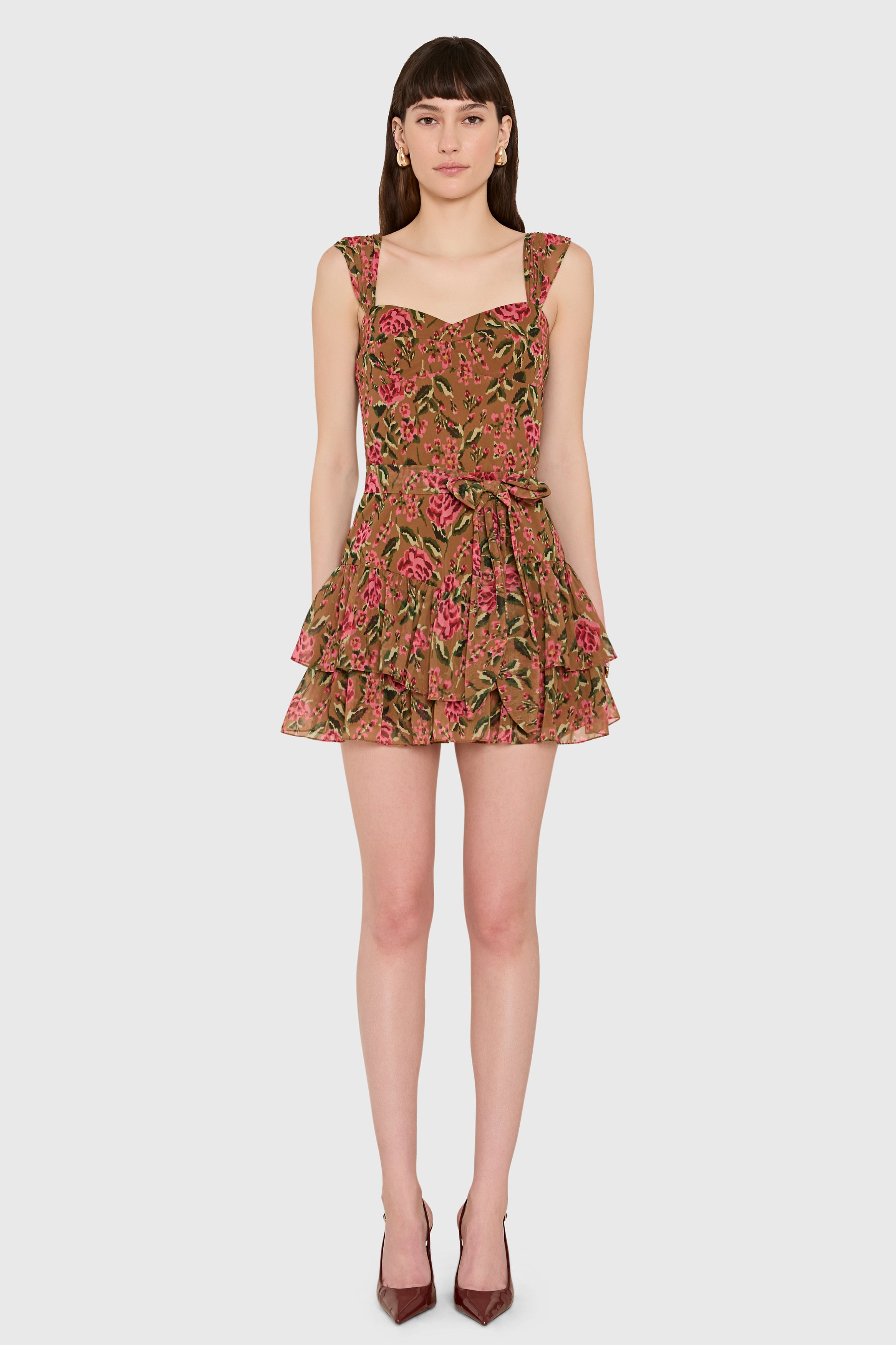 Kendra Skort Romper  in Evening Rose view 1
