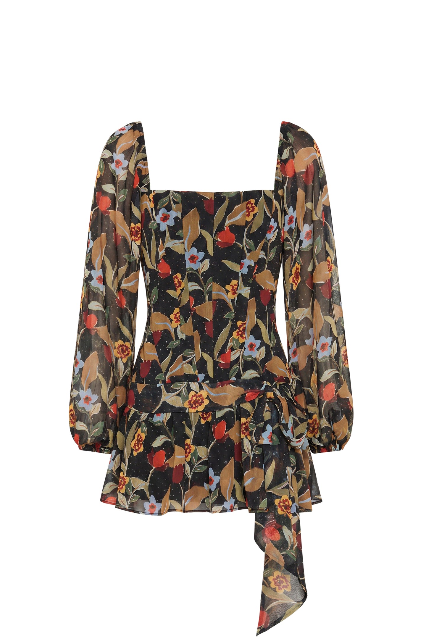 Amanda Uprichard Bonito Romper in Lou - shown on invisible mannequin