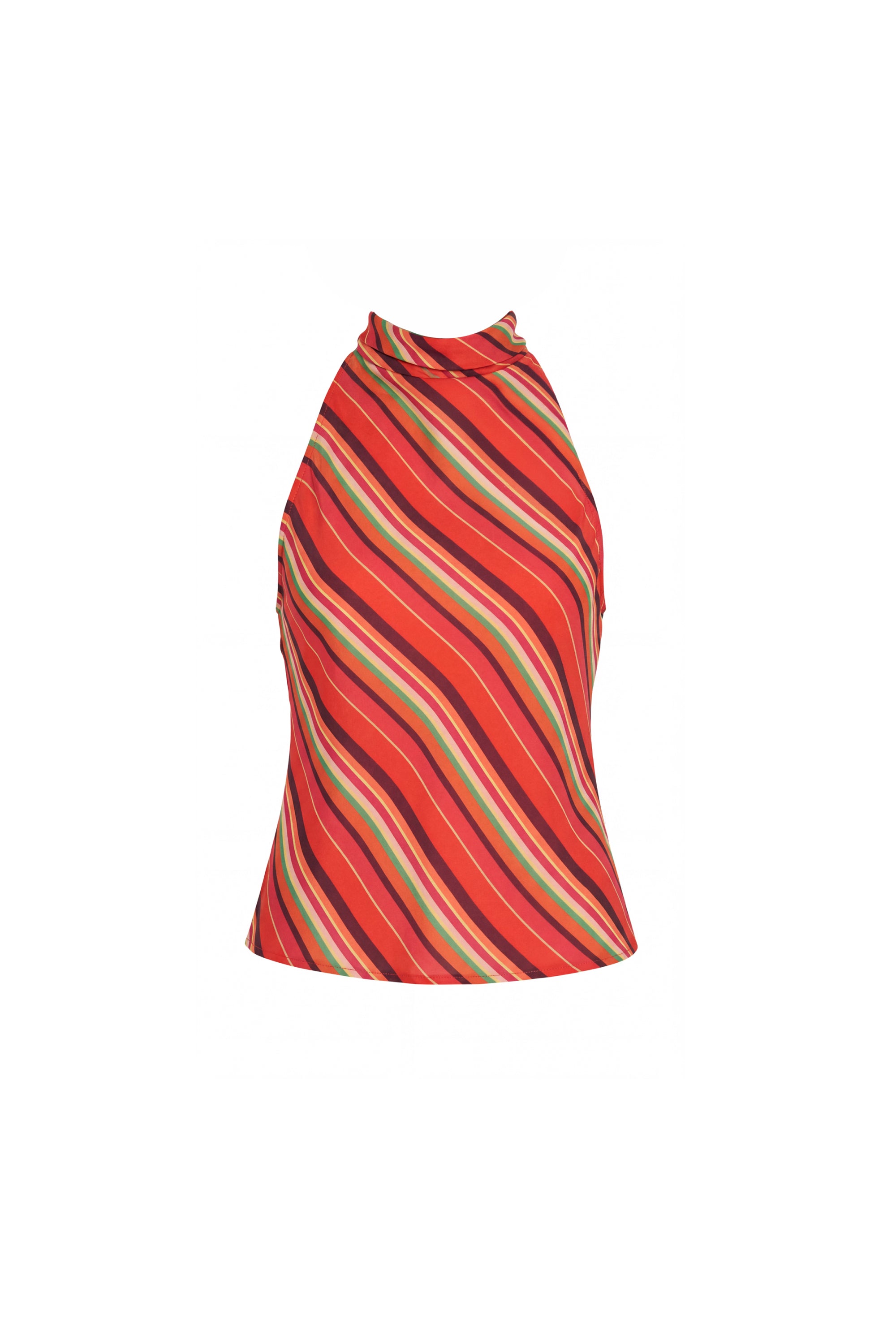 Samba Top in Soleil Stripes view 7