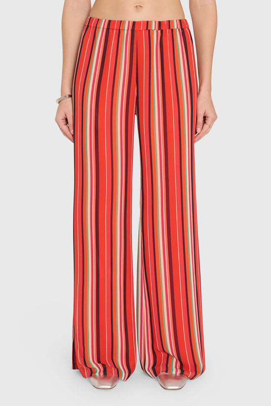 Amanda Uprichard | Mariko Pants in Soleil Stripes. view 1