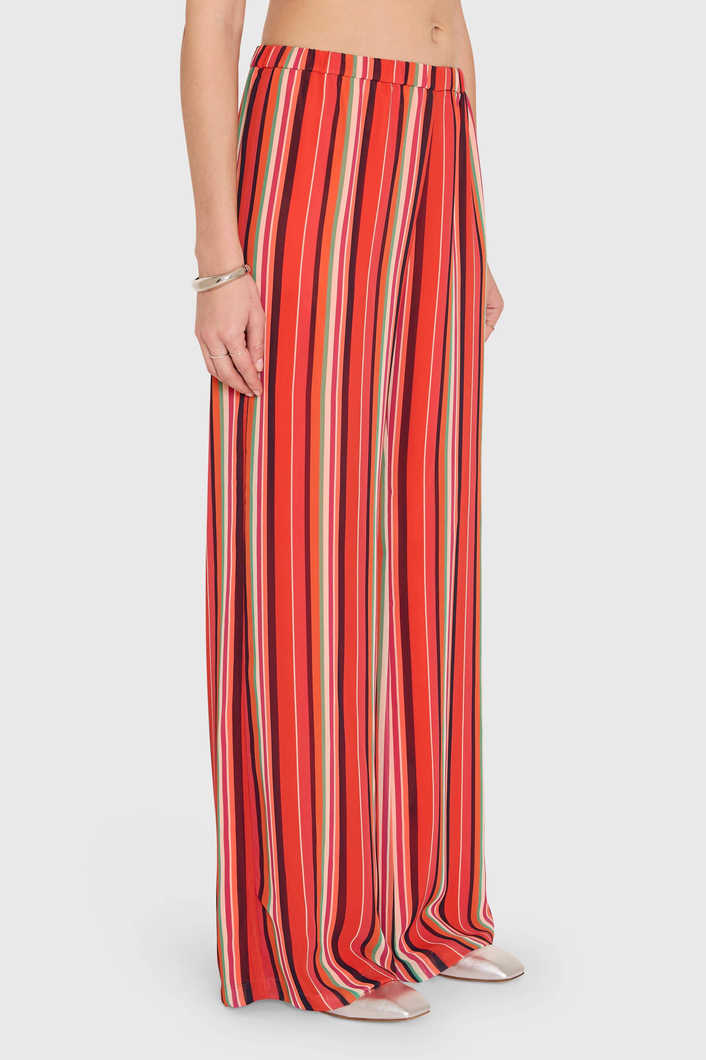 Mariko Pants in Soleil Stripes view 2
