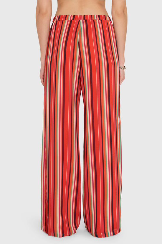 Amanda Uprichard | Mariko Pants in Soleil Stripes. view 3