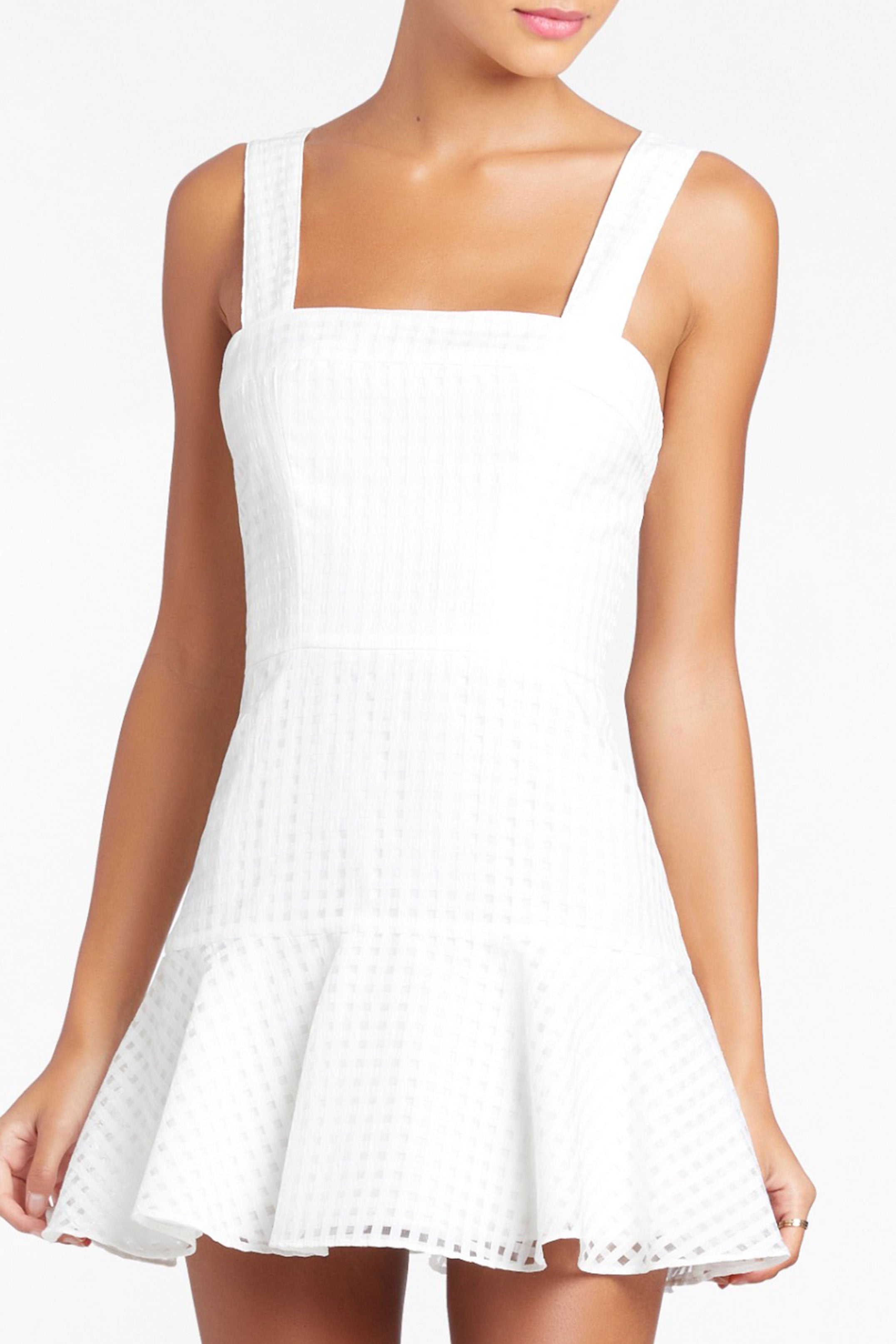 Annalise Mini Dress in Organza | Organza Mini Dress