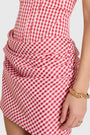 Mariah Dress in Gingham View 4