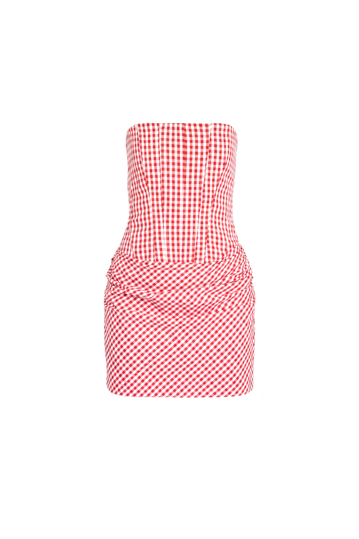 Mariah Dress in Gingham – Amanda Uprichard