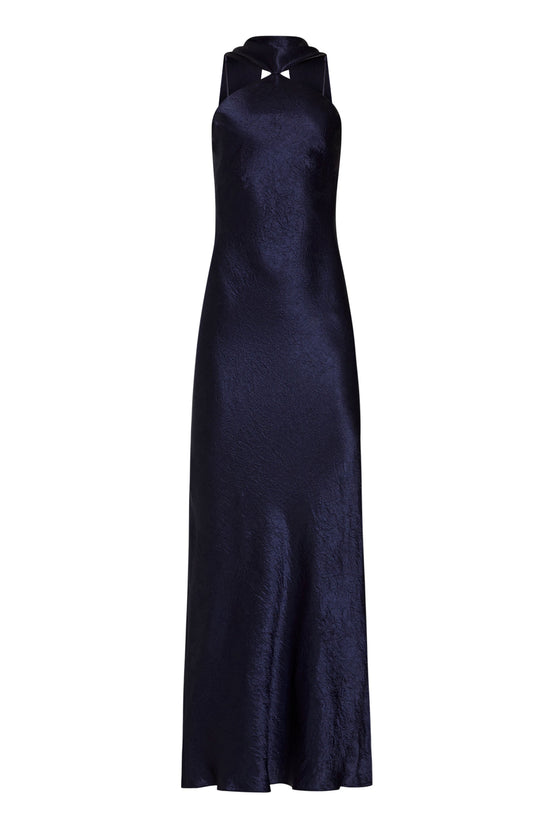 Ashton Maxi in Satin view 1