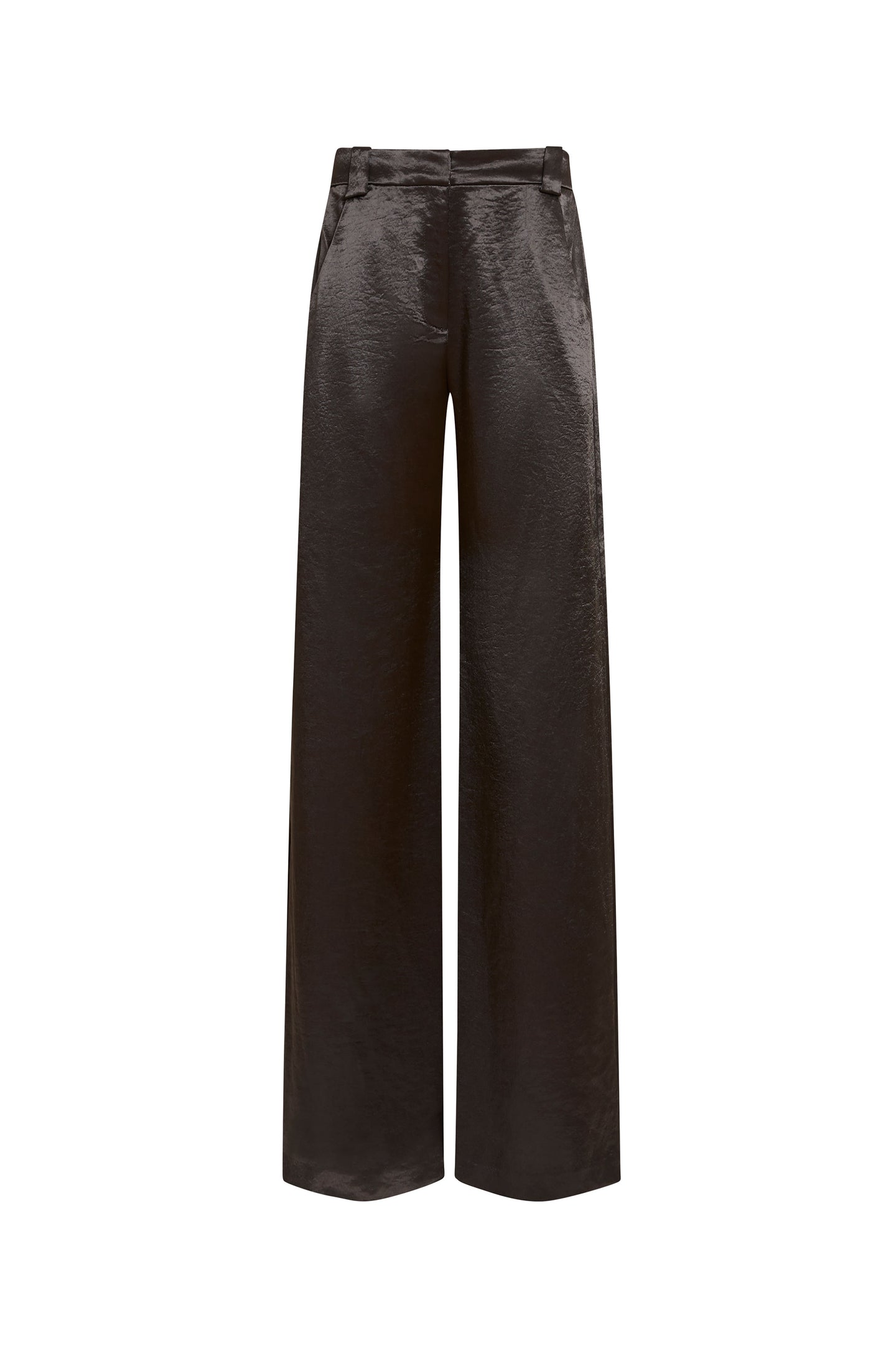 Saddler Pants in Hammered Satin View 6