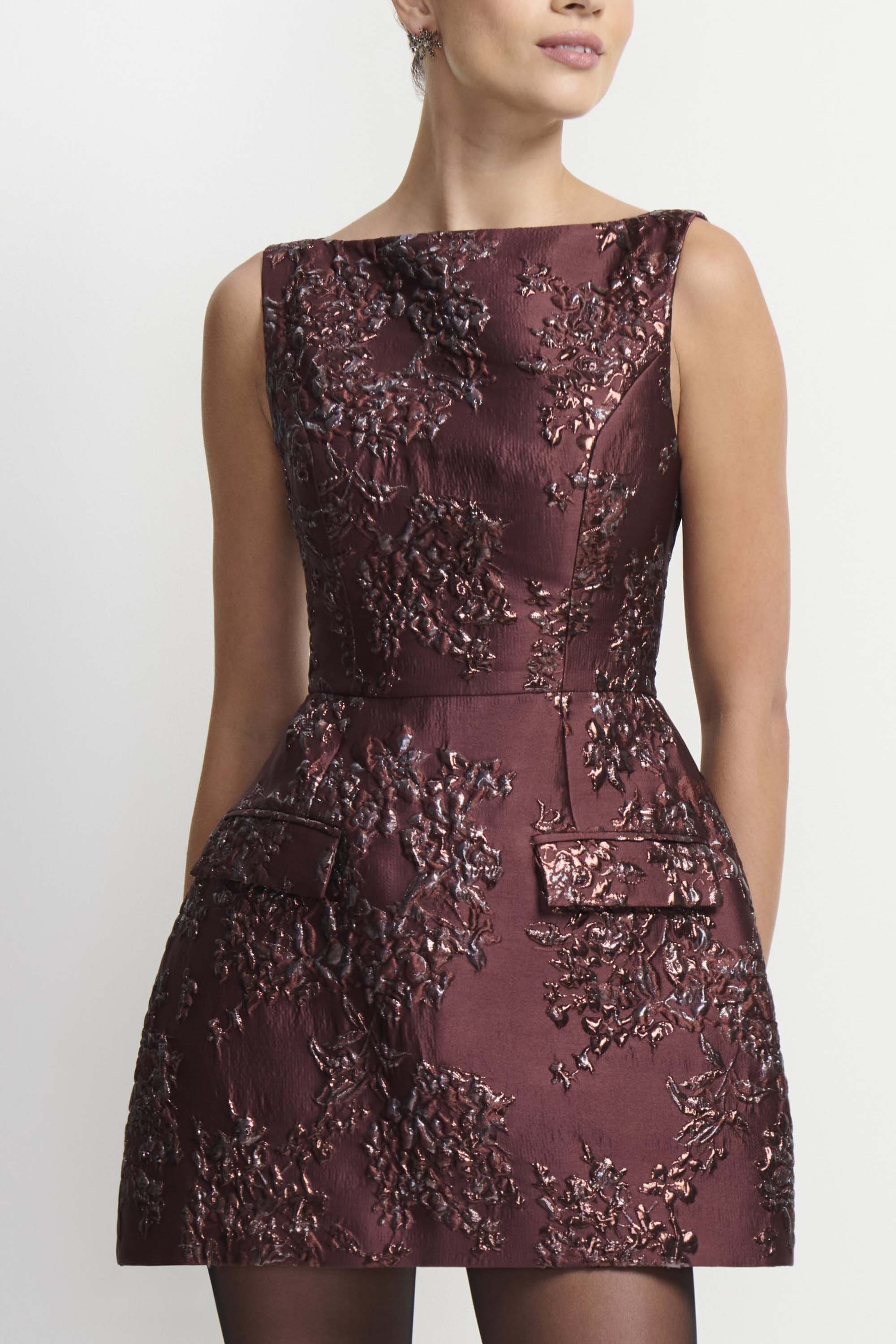 Banco Dress in Jacquard view 4