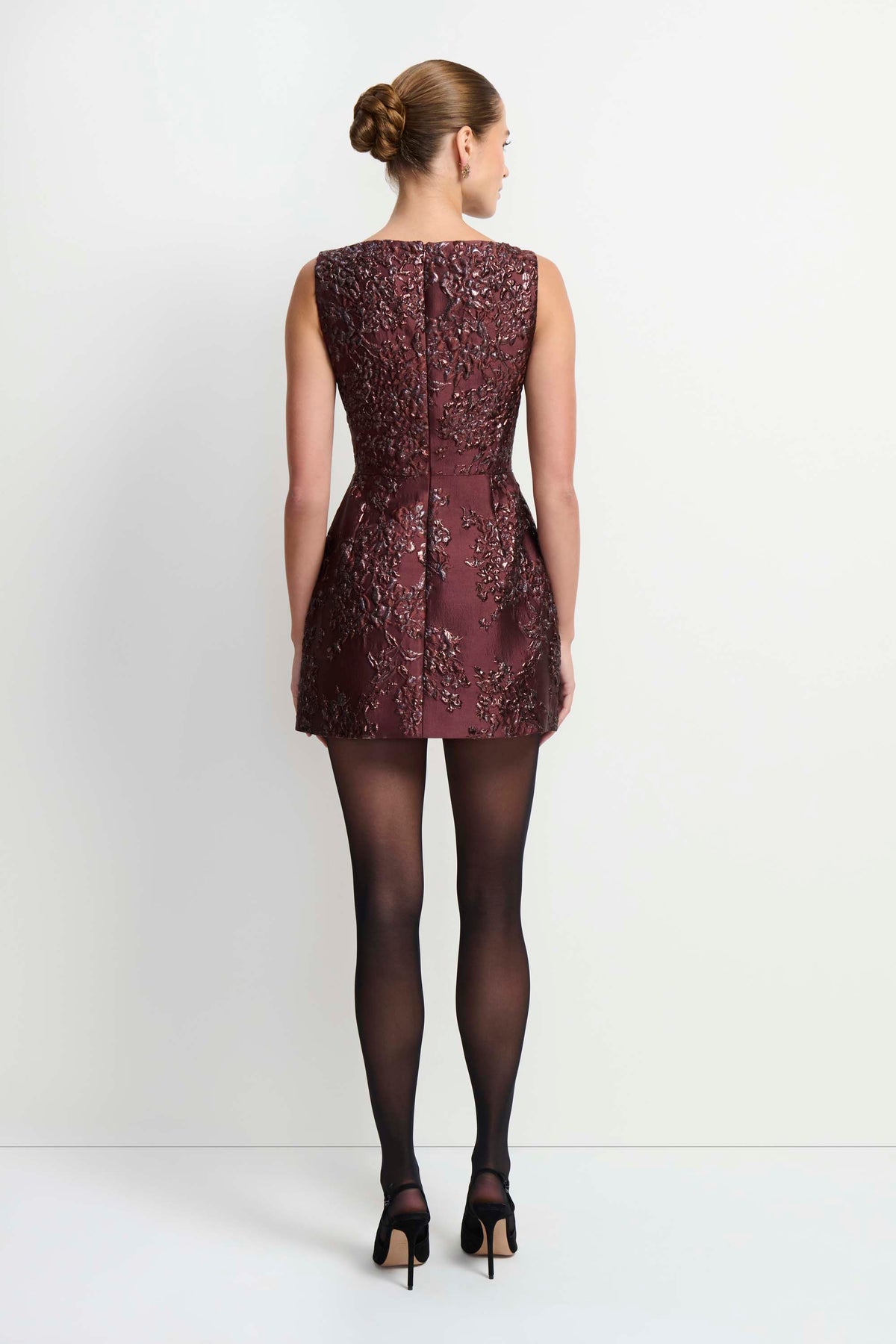 Banco Dress in Jacquard