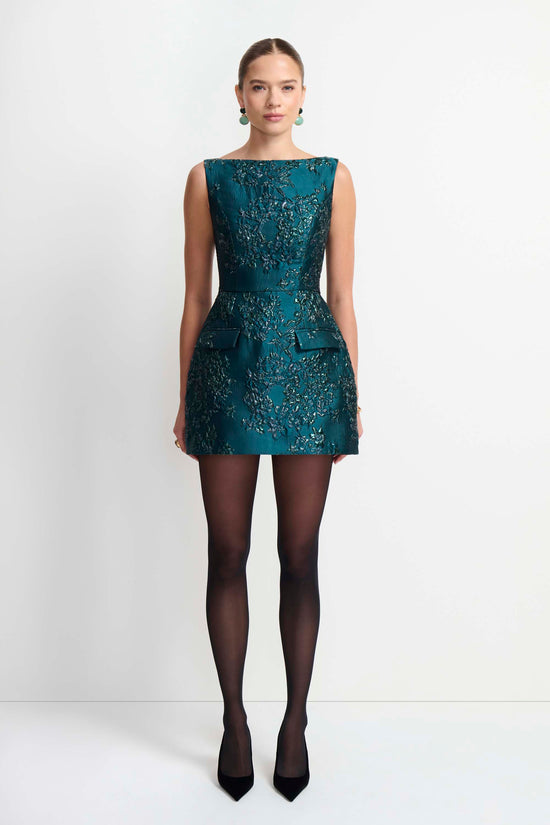 Banco Dress in Jacquard