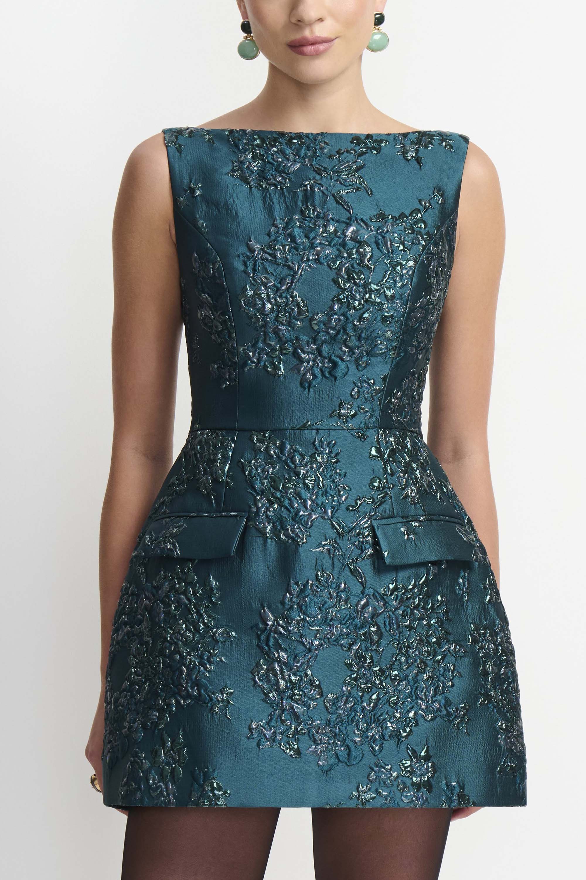 Banco Dress in Jacquard view 3