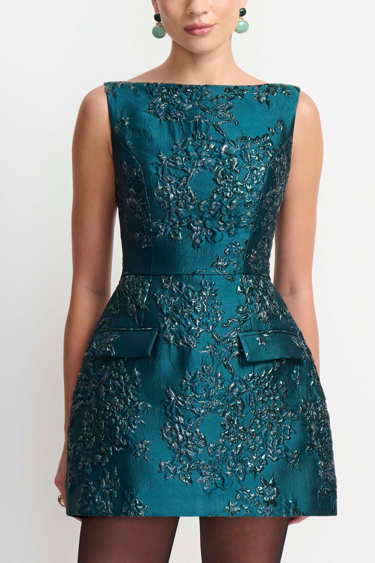 Banco Dress in Jacquard