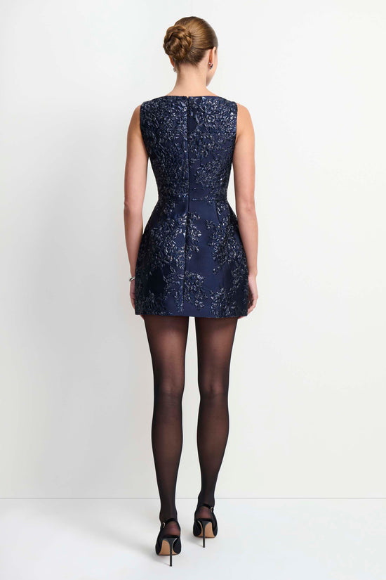 Banco Dress in Jacquard