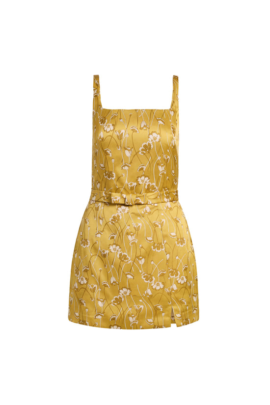 Rhonda Romper in Giverny Jacquard view 1