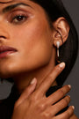 Pisa Pave Drop Earrings View 1