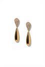 Pisa Pave Drop Earrings View 2