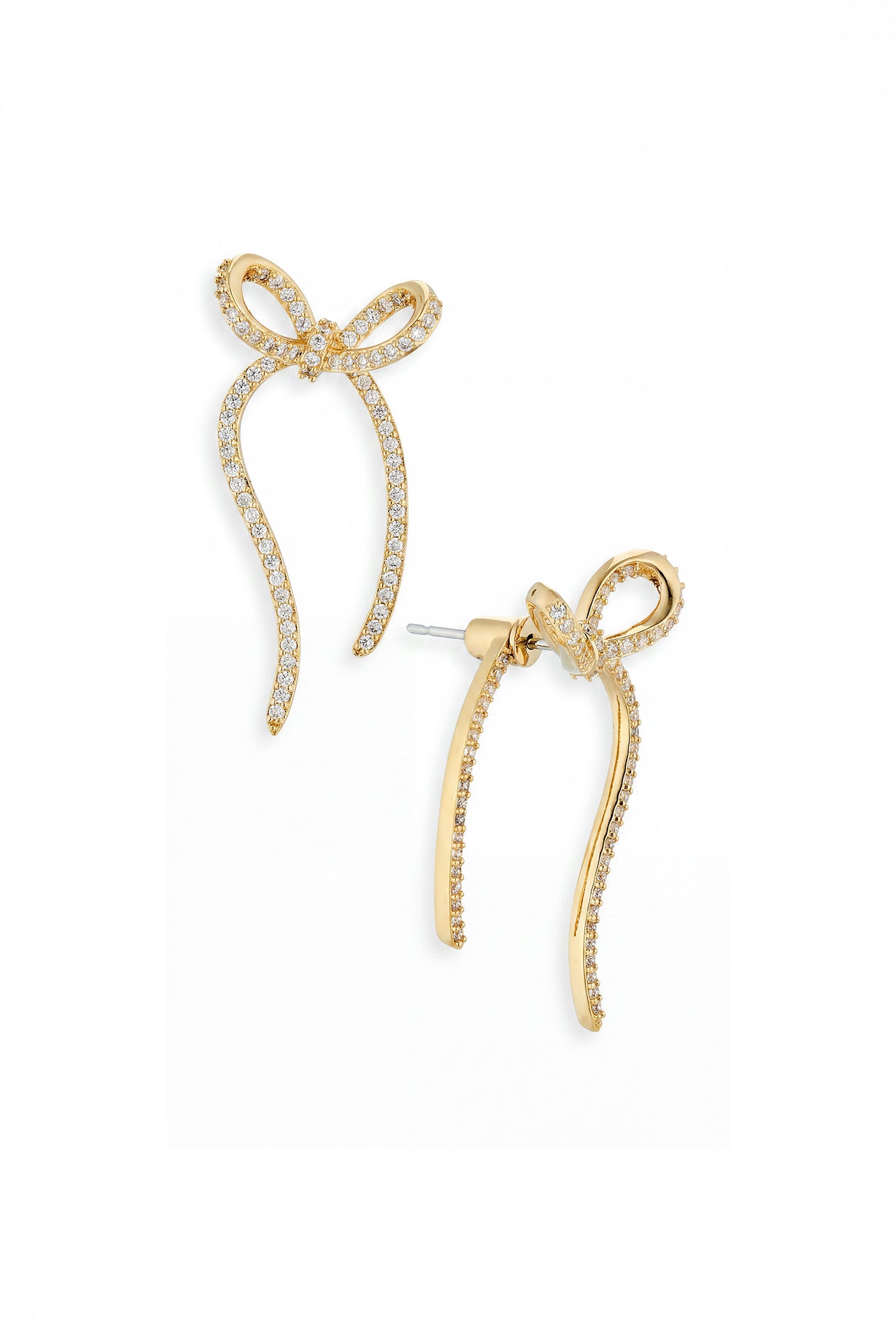 Bow Jacket Earrings View 2