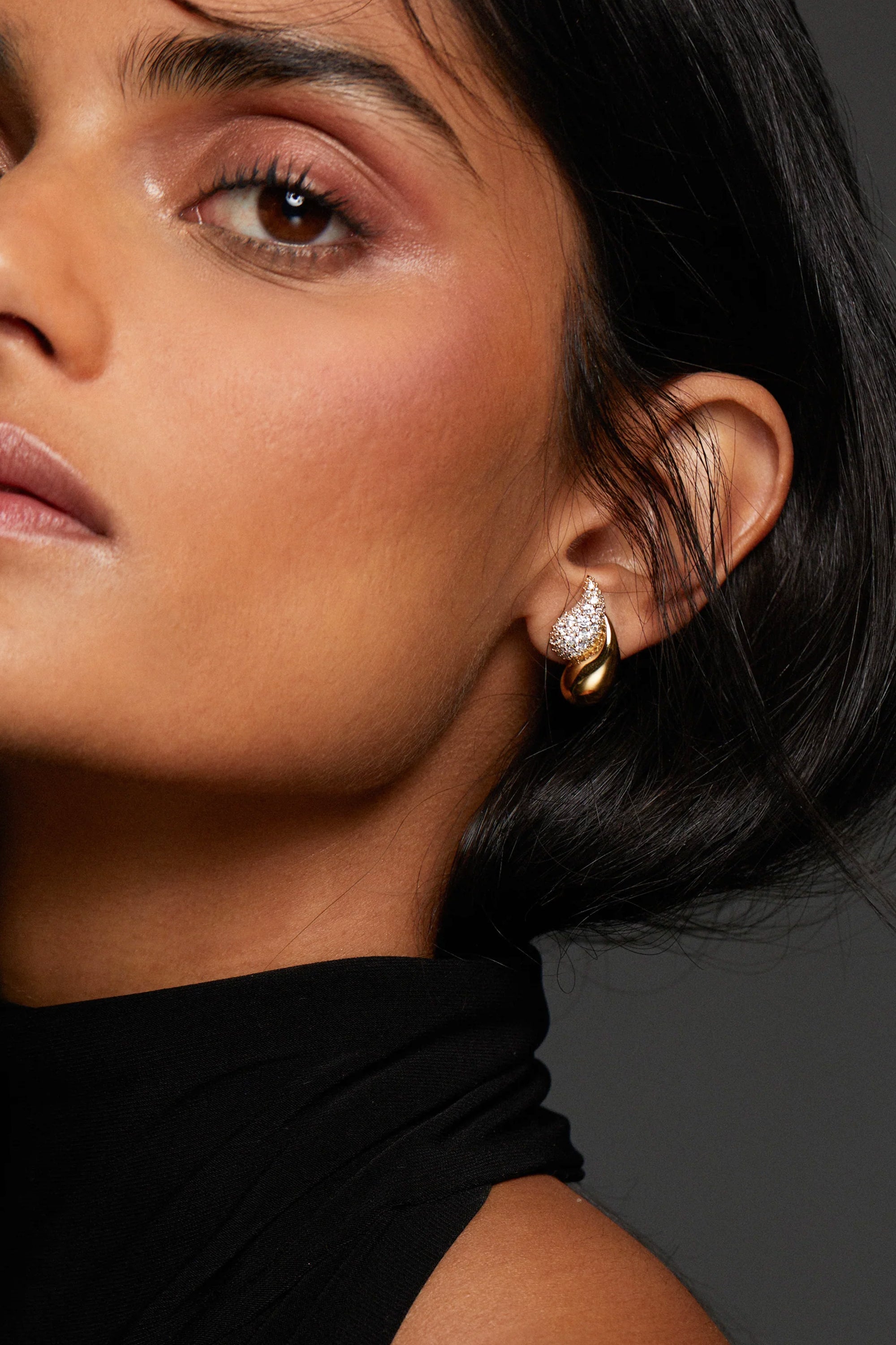 Pisa Double Teardrop Earrings view 1
